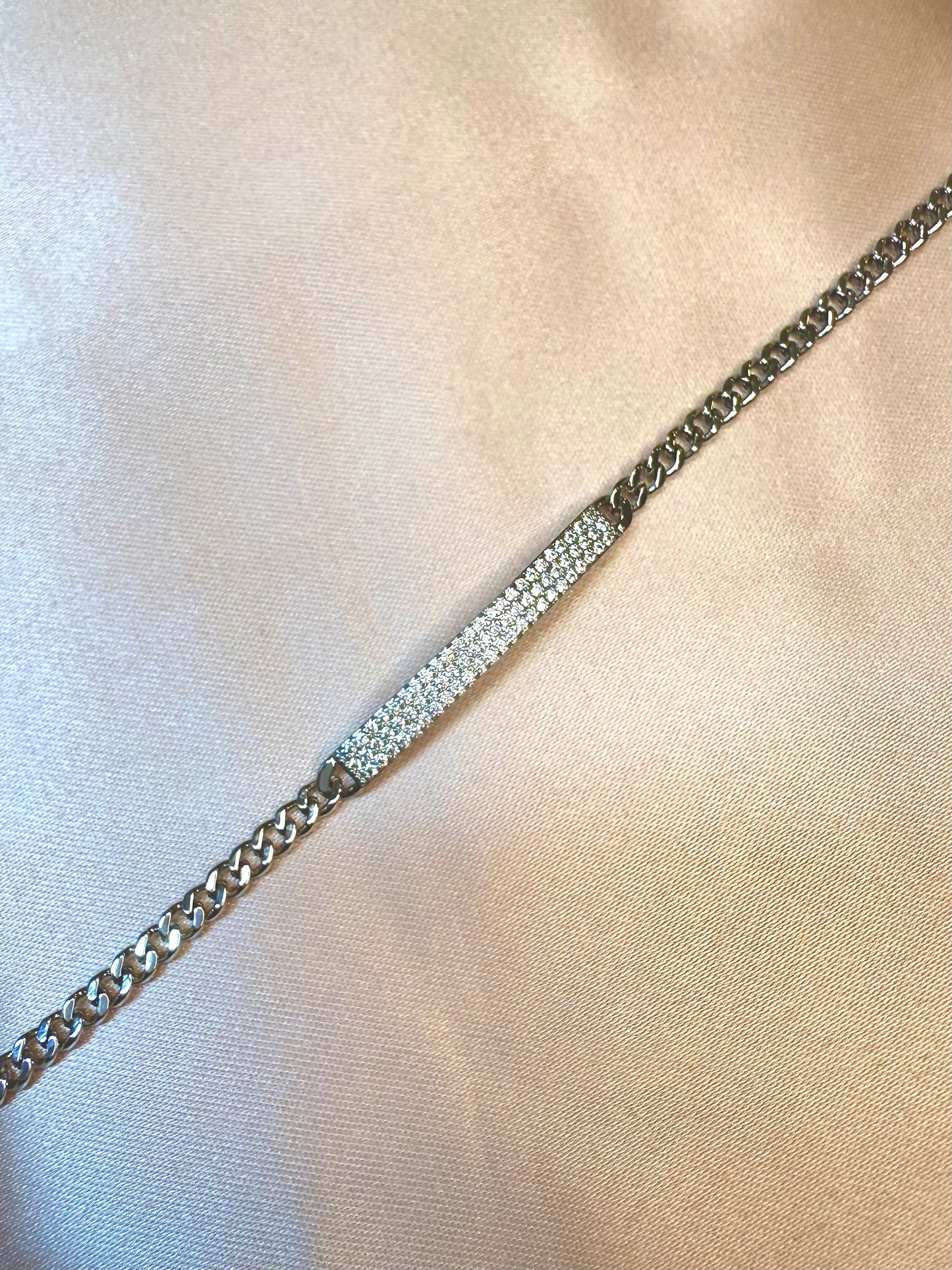 Pave Bar Bracelet