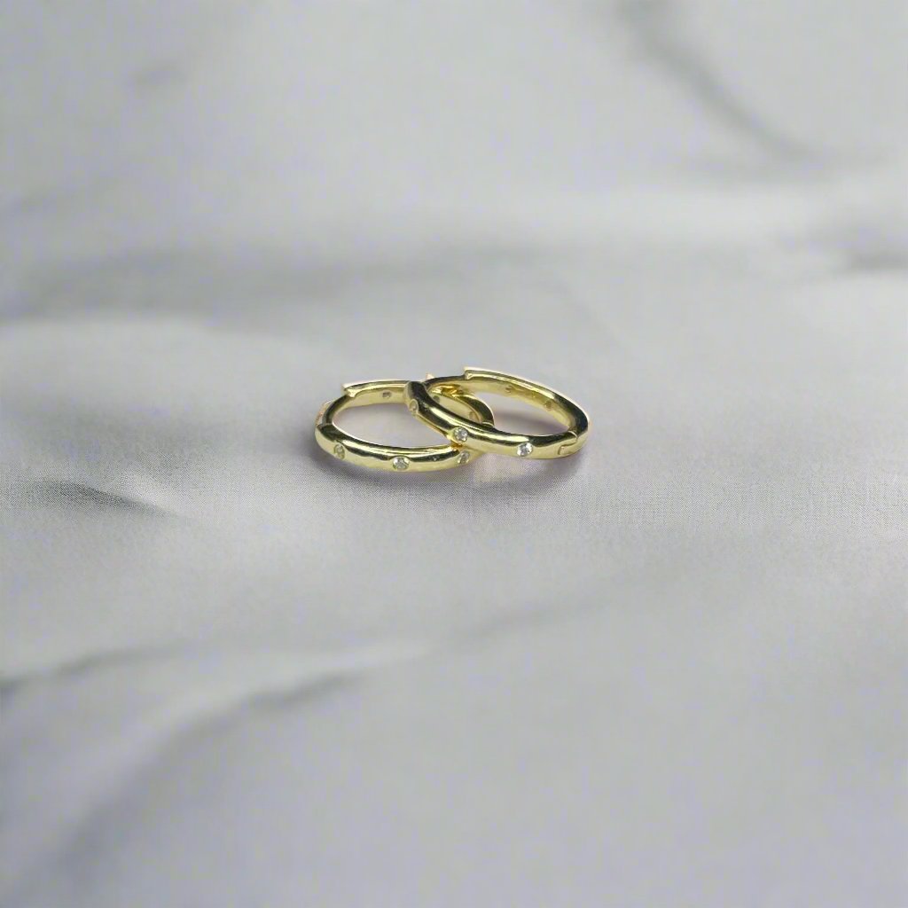 Sterling Silver Thin Huggies