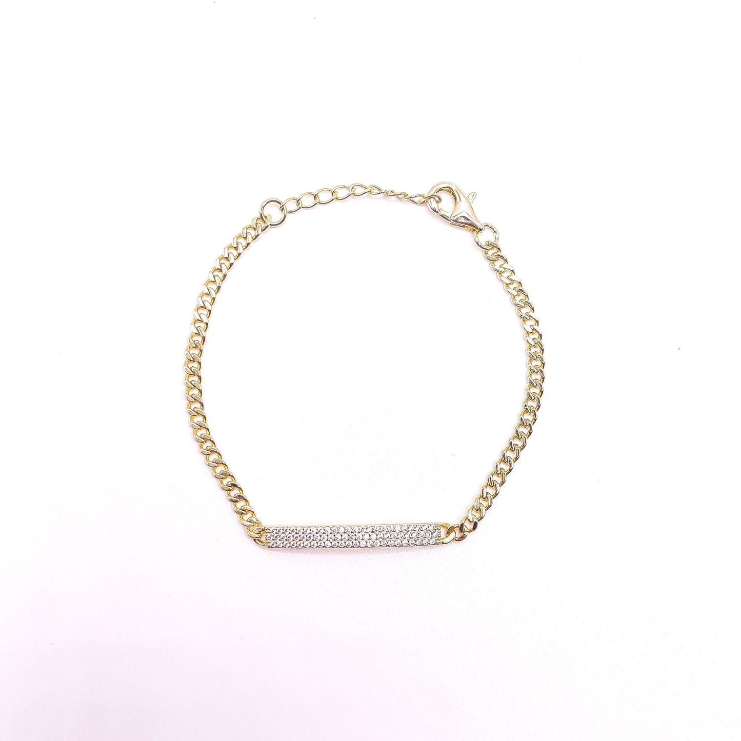Pave Bar Bracelet