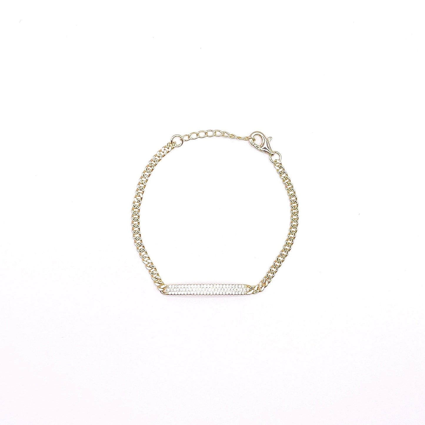 Pave Bar Bracelet