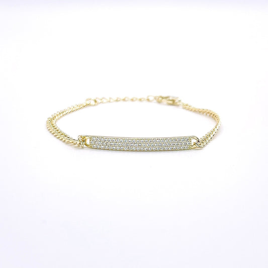 Pave Bar Bracelet