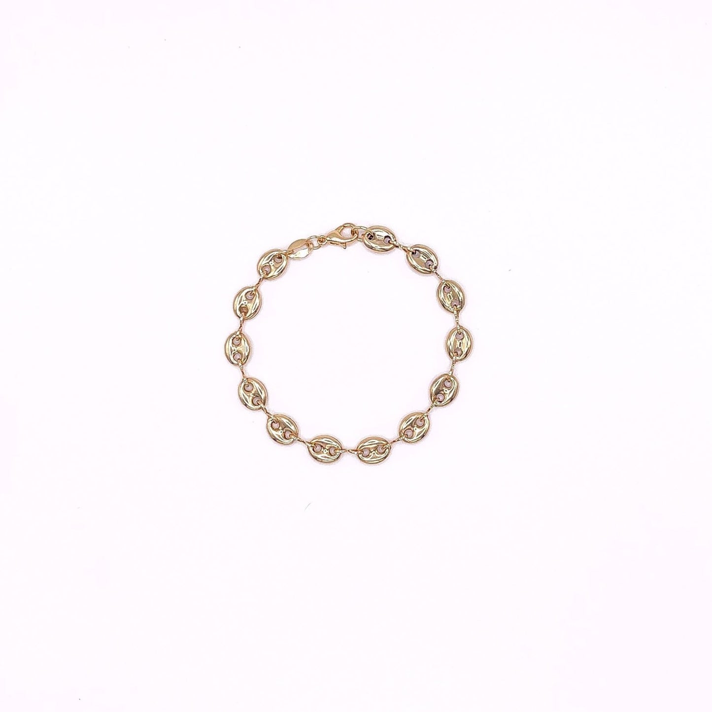 Gold Mariner Link Bracelet