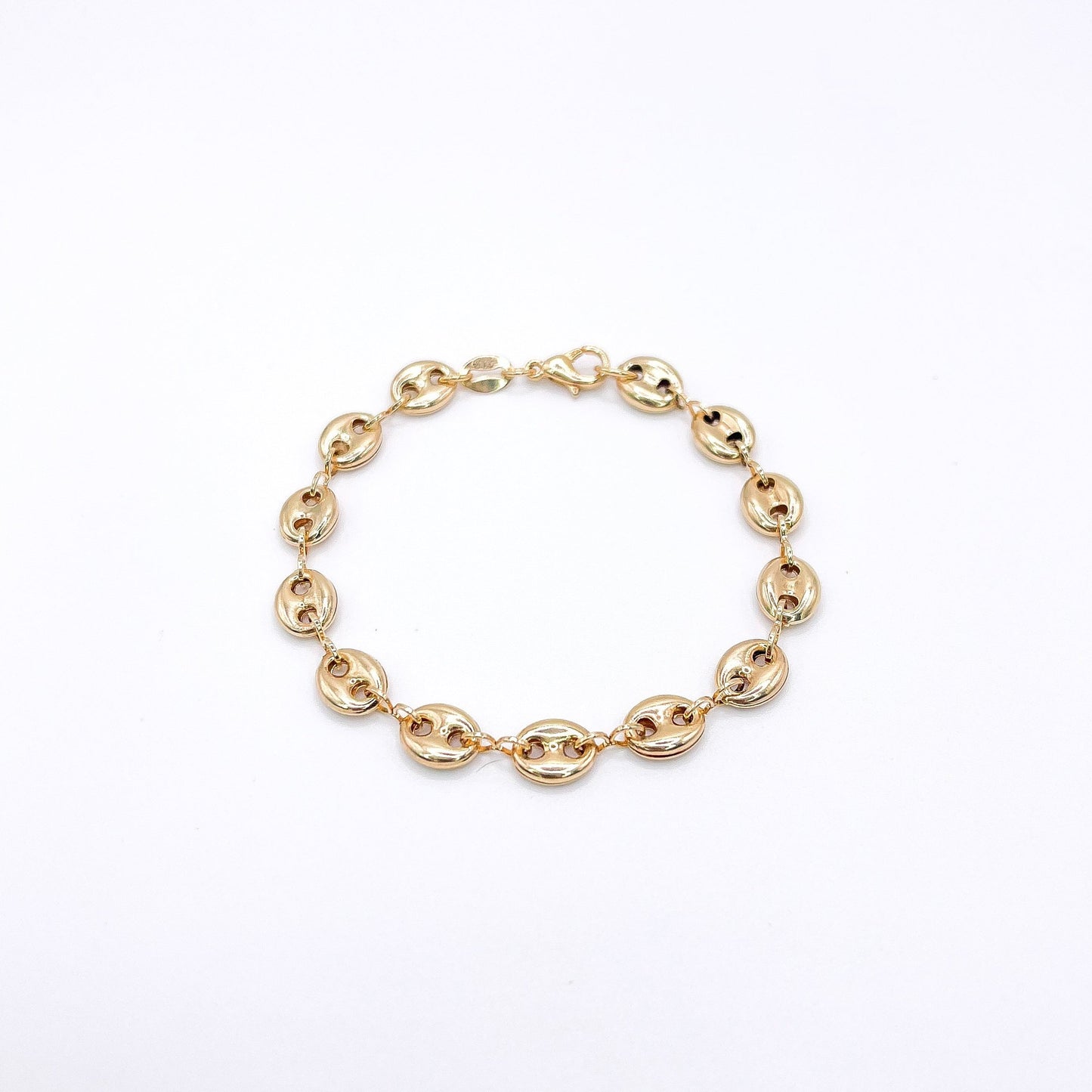 Gold Mariner Link Bracelet